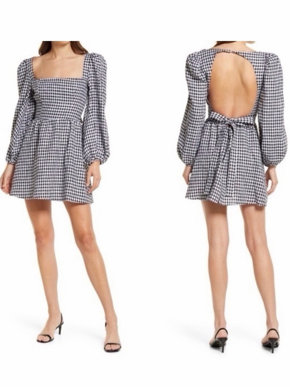 Reformation Brodie Linen Dress